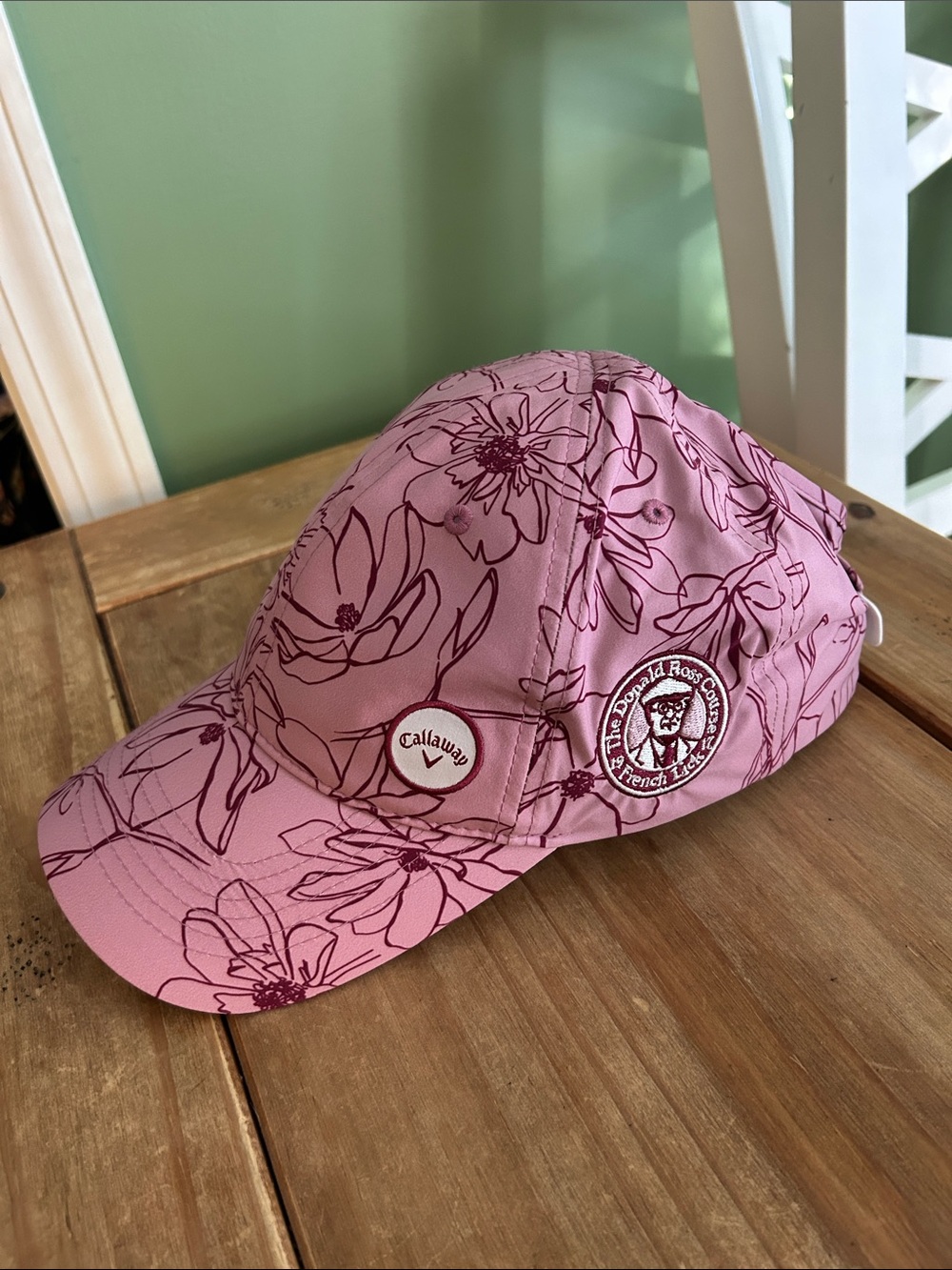 Callaway Women’s Pink Floral Golf Cap